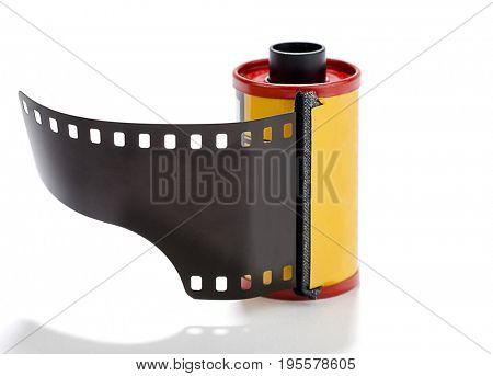 35mm Dia Positive Film Isolated    