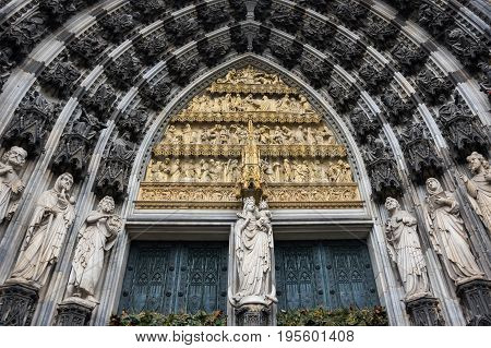 Cologne Cathedral (officially High Cathedral of Saint Peter) is a Roman Catholic cathedral in Cologne Germany