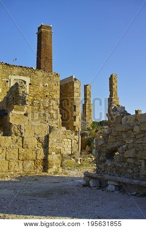 Factory Ruins (tonnara Di Avola), Avola, Sicily (italy)