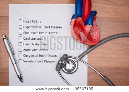 Doctor are diagnosing the disease in patient's heart.