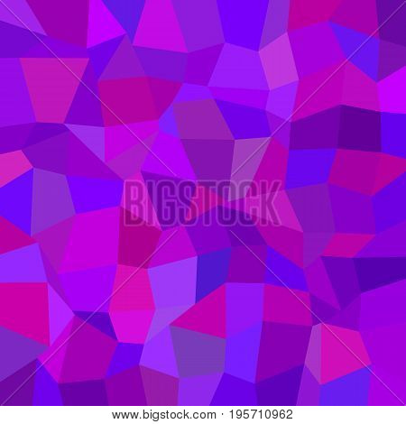 Purple abstract geometrical irregular polygon mosaic background - polygonal vector graphic from rectangles