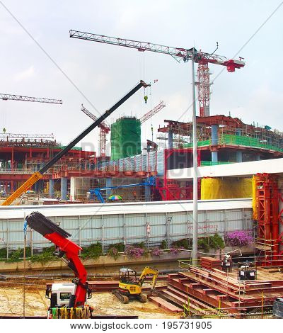 Airport Construction Site, Singapore