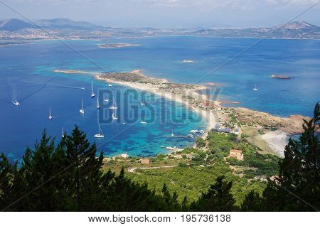 Aerial View Of Tavolara