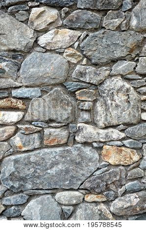 stonewall in saalfelden salzburg austria close up