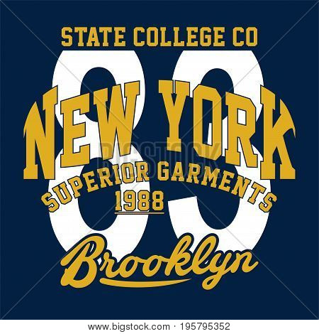 graphic design STATE COLLEGE for shirt and print