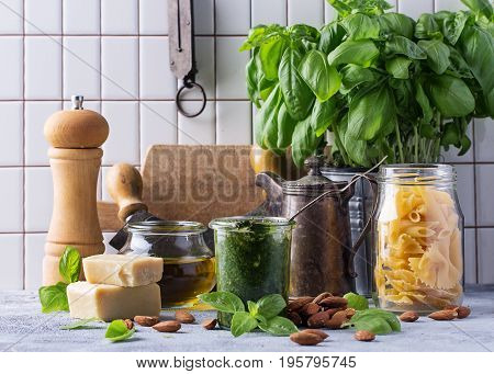 Freshly Cooked Green Pesto