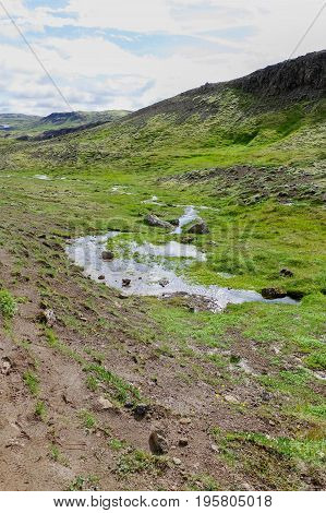 Hveragerdi Valley Of Hot Waters In Iceland
