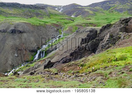 Hveragerdi Valley Of Hot Waters In Iceland