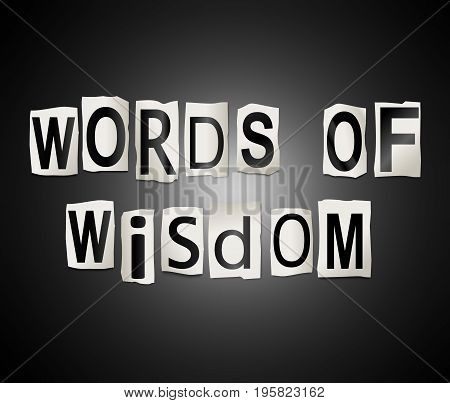 Words Wisdom Image Photo Free Trial Bigstock