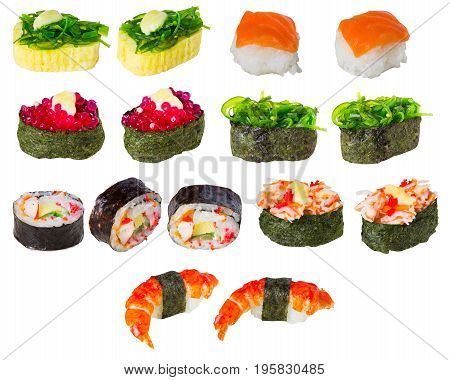 Zushi Or Sushi In A Various Kind Of Taste A Japanese Food