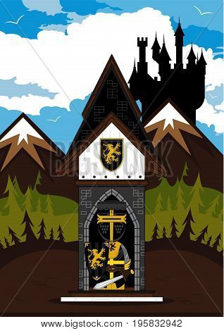 Black Knight Hut Scene