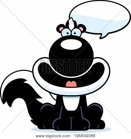 Talking Cartoon Skunk
