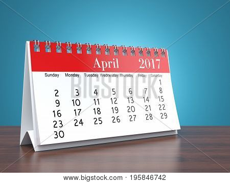 3D Rendering Calendar
