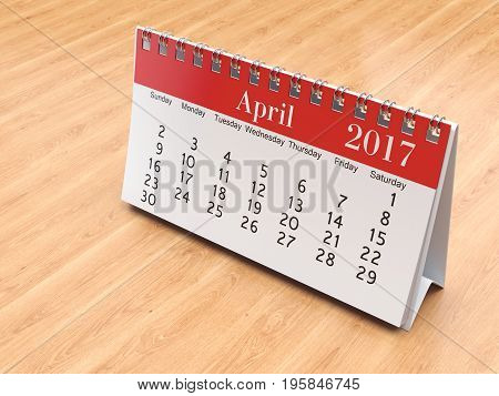 3D Rendering Calendar