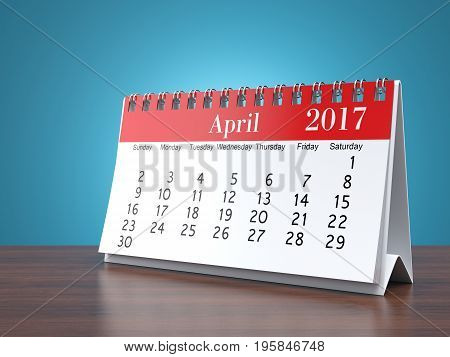 3D Rendering Calendar