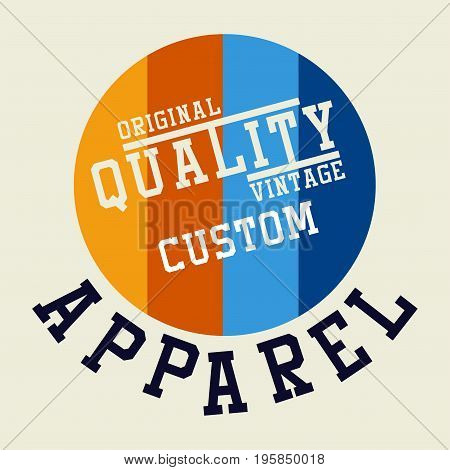 graphic design ORIGINAL QUALITY VINTAGE for shirt and print
