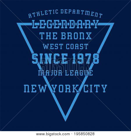 graphic design ATHLETIC for shirt and print