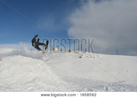 Snowboard Jump