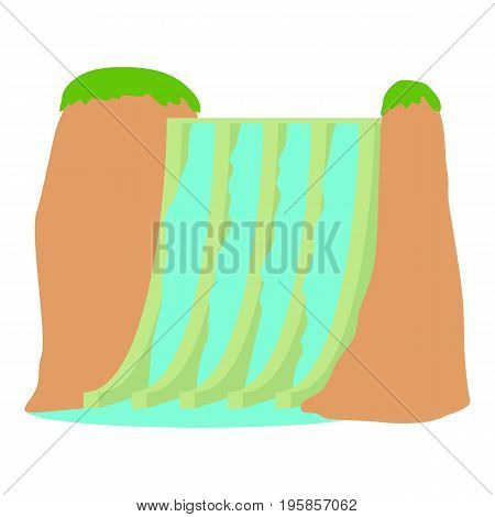 Dam Icon Cartoon Vector Photo Free Trial Bigstock