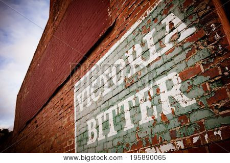 MALDON, AUSTRALIA - February 19 2017: Historic Victorian architecture in the old gold mining town of Maldon, Victoria, Australia