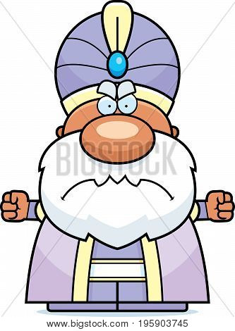 Angry Cartoon Maharaja