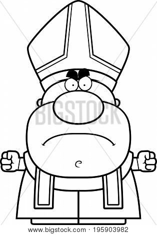 Angry Cartoon Pope