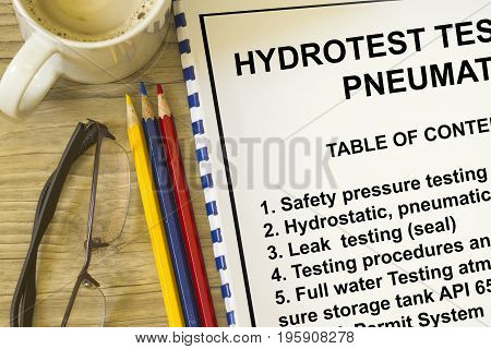 Hydrotest And Pneumatic Testing