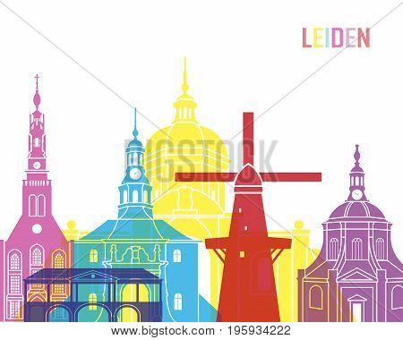 Leiden Skyline Pop