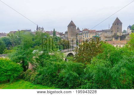 Medieval Fortifications Of Semur-en-auxois