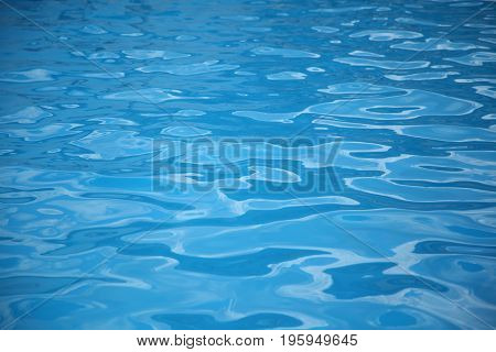 Amazing crystal blue water. The color of the water and beautifully bright. Nature background. The color of the water and beautifully bright.
