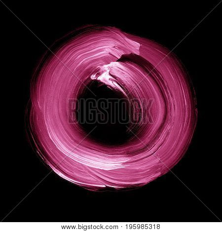 Abstract Geometrical Pink Fractal.