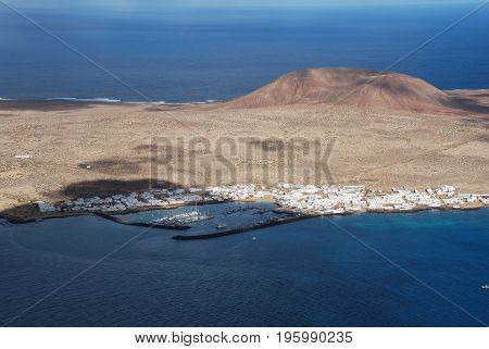Caleta de Sebo on Graciosa Island, Canary Islands