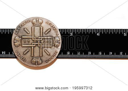 Antikvariat. Antique Iron Coins.