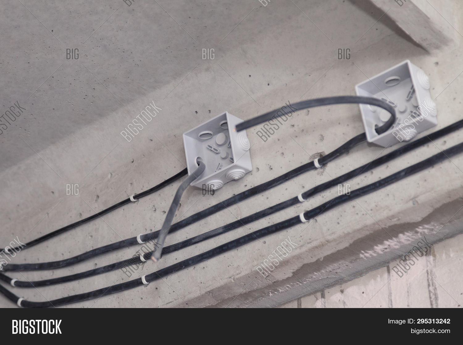 Cable Laying Ceiling. Image & Photo (Free Trial) Bigstock
