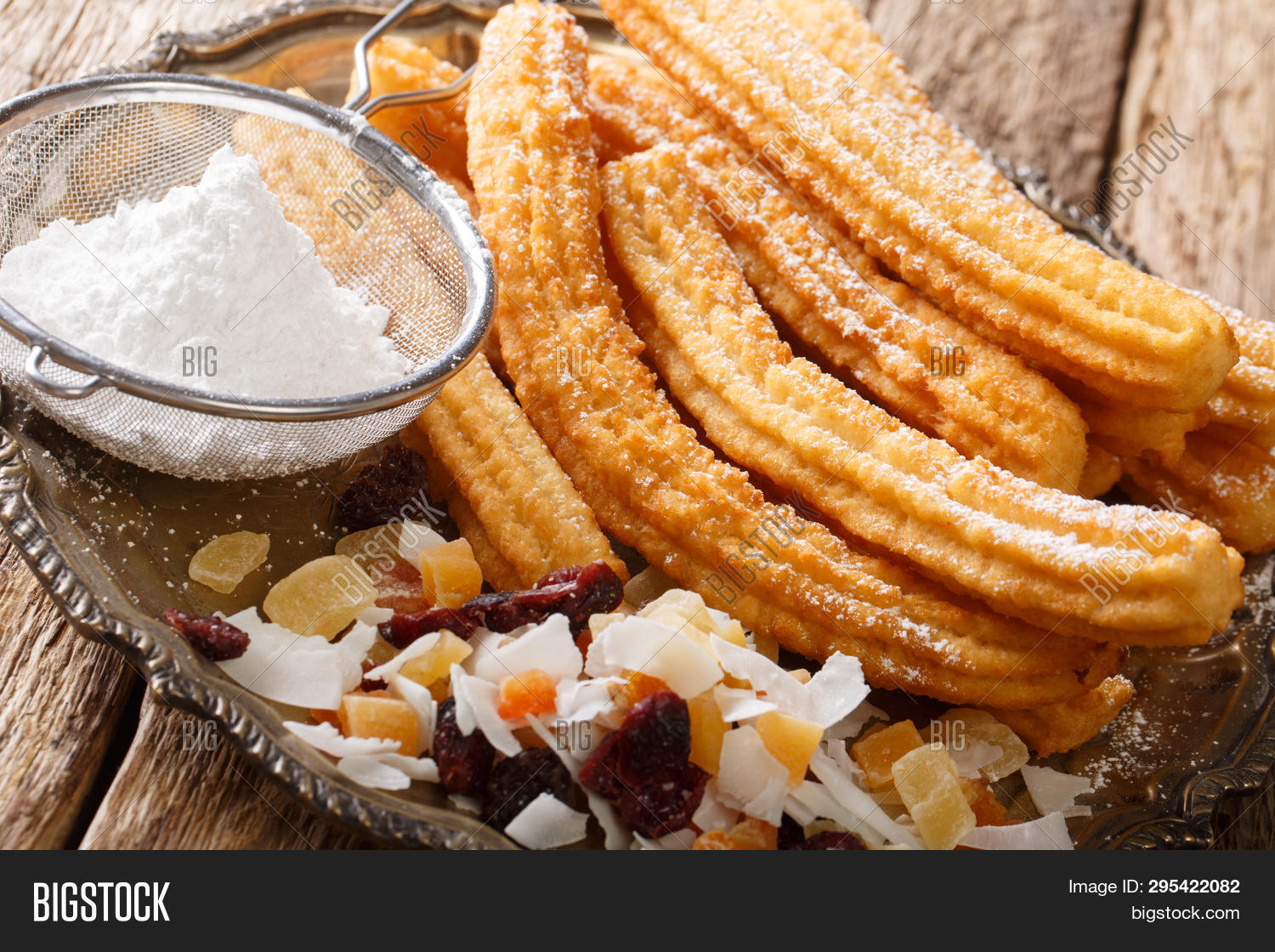 Spanish Churros Image Photo Free Trial Bigstock