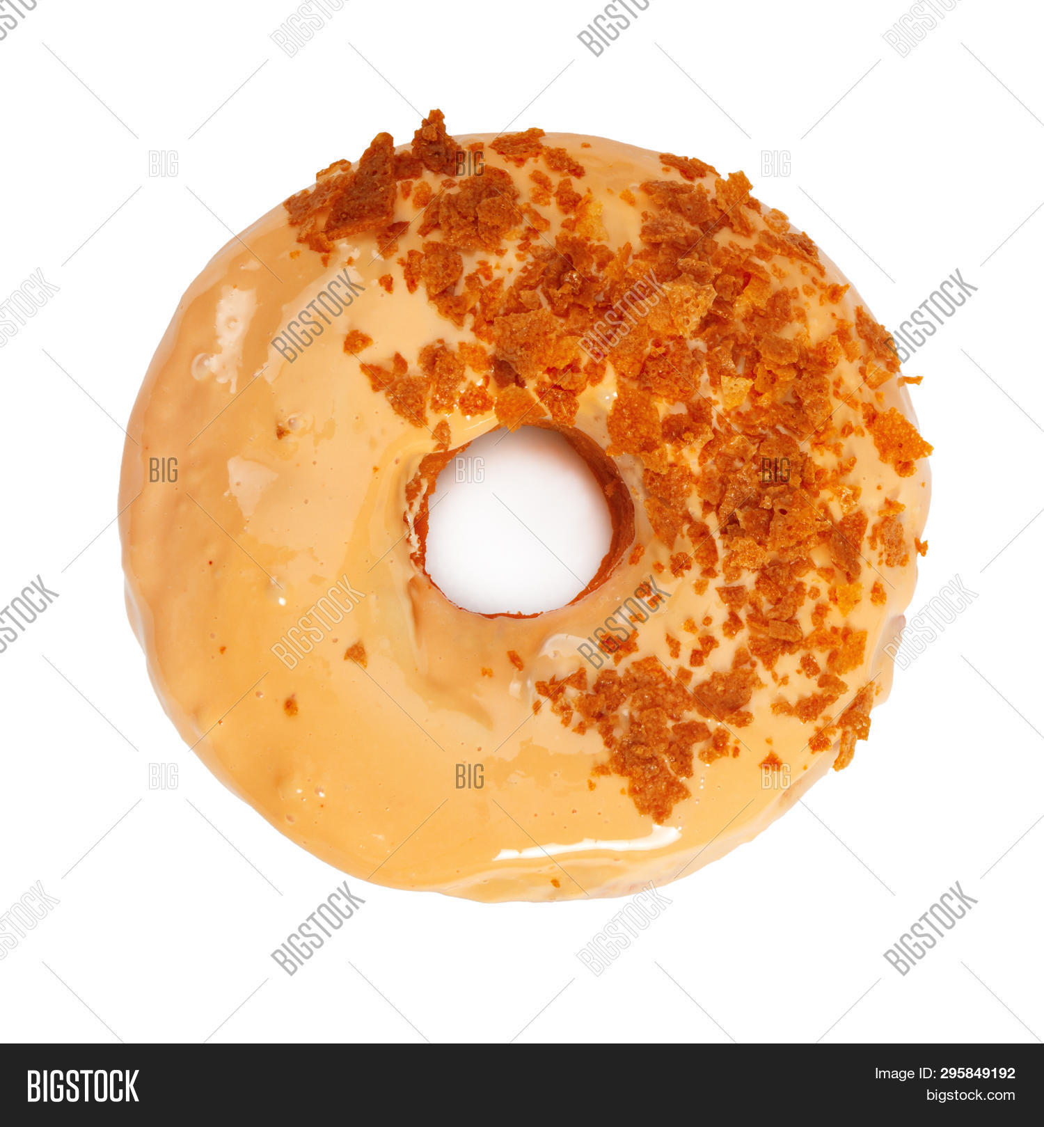 Donut Caramel Icing Image & Photo (Free Trial) Bigstock