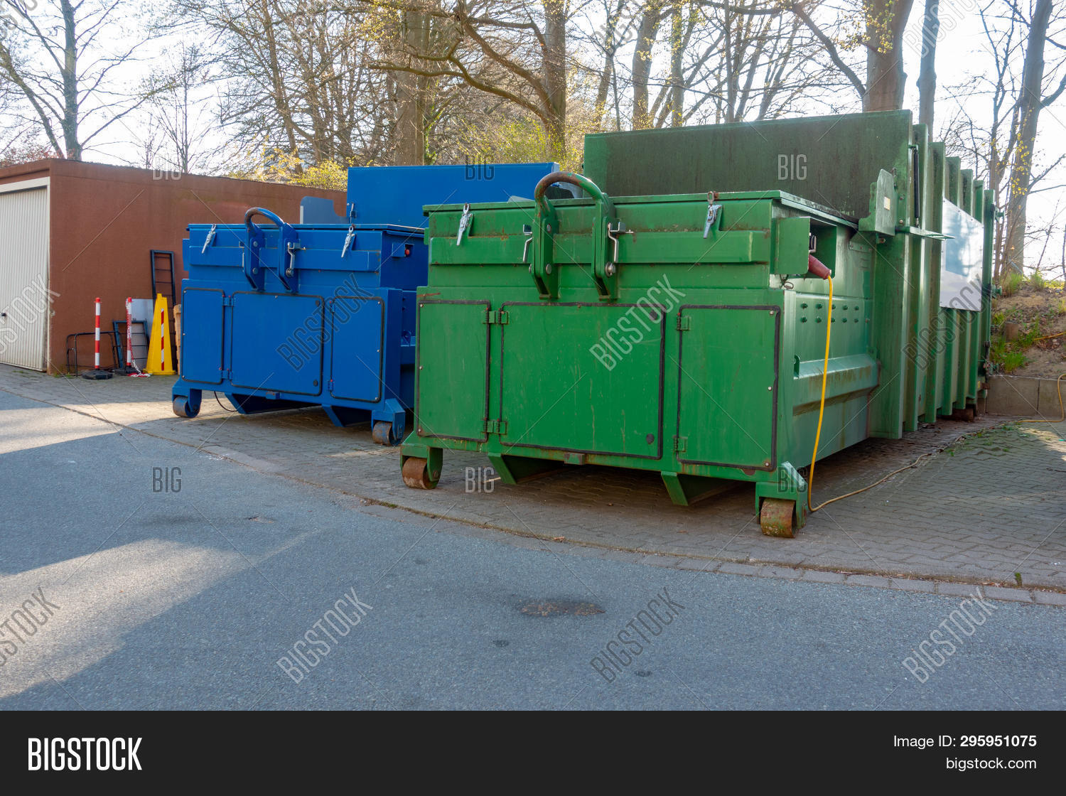 Two Garbage Compactors Image & Photo (Free Trial) Bigstock