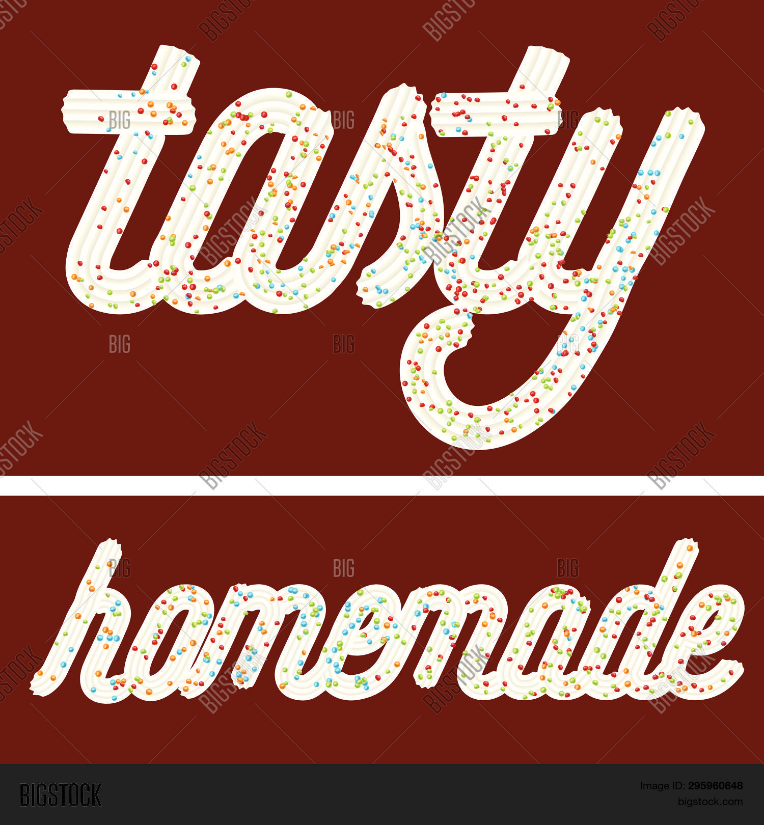 Tempting Typography. Vector & Photo (Free Trial) | Bigstock