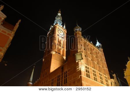 Gdansk di notte