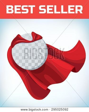 Red Hero Cape. Super Cloak. Red Satin Fabric Flying. Masquerade Costume. Female Super Power. Equalit