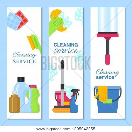 Cleaning Supplies Vector Photo Free Trial Bigstock