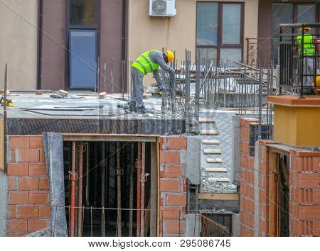 Construction Site Worker Stock Photos Color Images