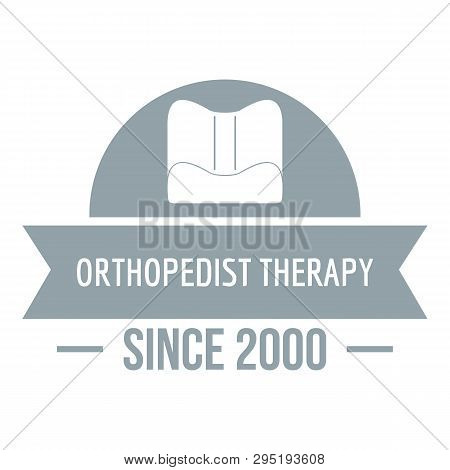 Orthopedic Therapy Logo. Simple Illustration Of Orthopedic Therapy Logo For Web