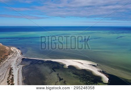 Aerial View From Denham Lookout In Western Australia
