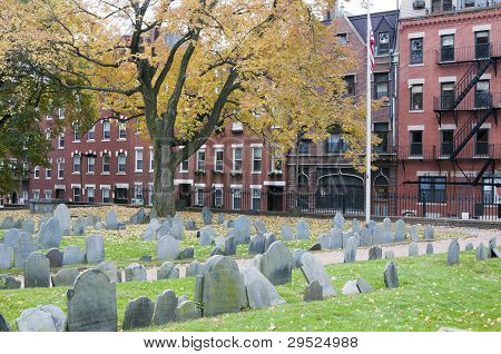 Cemitério em Boston