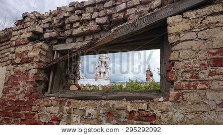 View On Novotorgsky Borisoglebsky Monastery In Torzhok. It Is A Town In Tver Oblast, Russia, Located