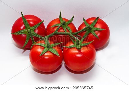 Absheron Tomatoes Grown In Greenhouses In The Month Of April