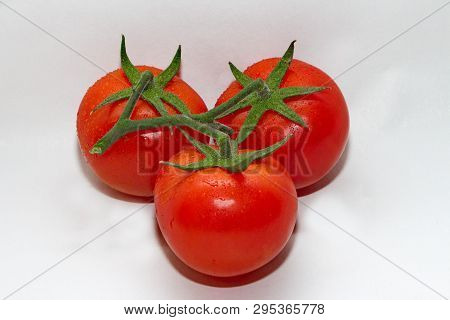Absheron Tomatoes Grown In Greenhouses In The Month Of April