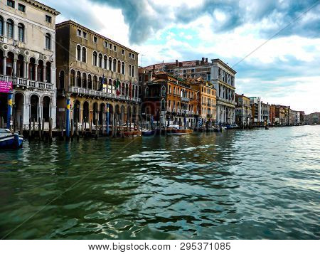 Beautiful photo of Venice Italy. Canal and architecture.