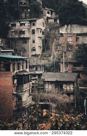 Xiahao Old street in Chongqing, China.